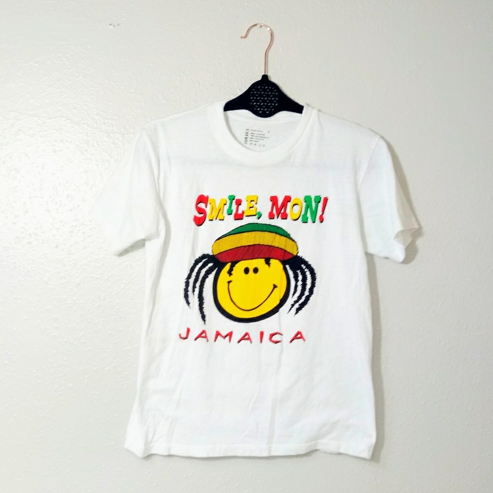 Jamaica Tee "SMILE, Mon! Jamaica"